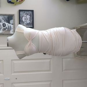 Cream BodyCon Dress